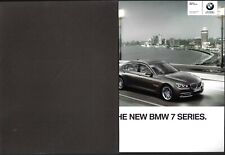 BMW 7-Series F01 2012-2014 UK Market Brochure 740i, 750i, 760i, 730d & 740d