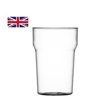 Reusable plastic half pint - reusable,