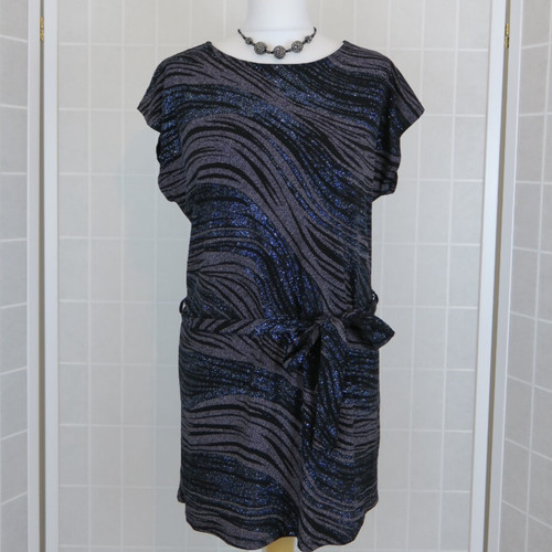 Bhs tunic top size black - bhs,