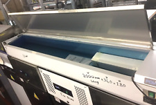 Polar FA857 Saladette 2 Meter Pizza Topping Prep Fridge Fits 10 x 1/4 gastro Lid