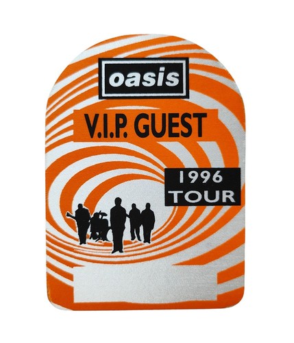 Oasis 1996 vip - oasis, pass