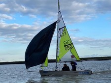 RS Feva sailing dinghy boat