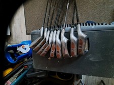 Ben Sayers Copper Tungsten Iron Set RH Reg Flex Graphite Shaft
