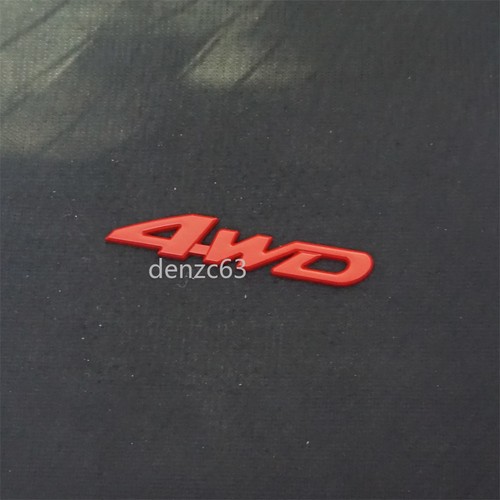 Red matte 4wd - matte,