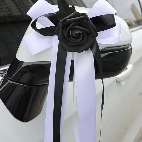 Silk flower bow ribbon for - flower,
