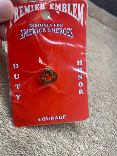 New police tie - new, pin