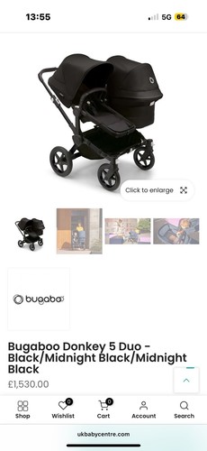 Bugaboo donkey duo pushchair - bugaboo,