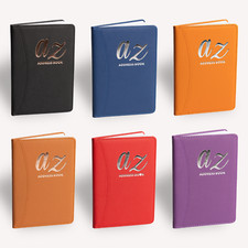 Address & Birthday Telephone Email Book A-Z Index Tabs Hard Back Contact & Pen