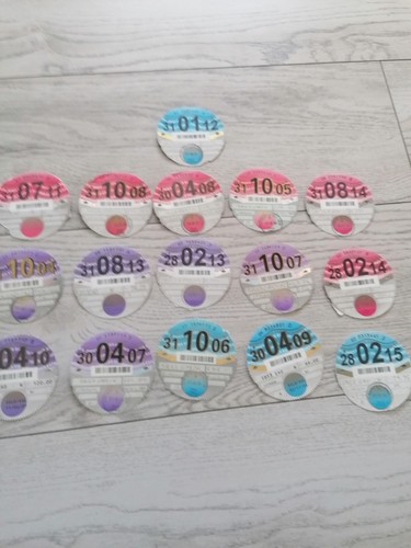 Car tax disc - 16,