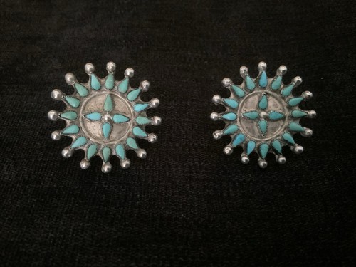Navajo turquoise silver zuni - navajo,