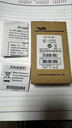 Yaesu 122c filter unit - yaesu,