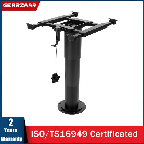 Telescoping table base - rv,