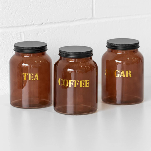 Amber glass tea - glass,