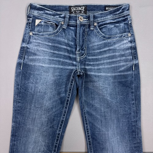 Salvage jeans mens 32x32 blue - jeans,