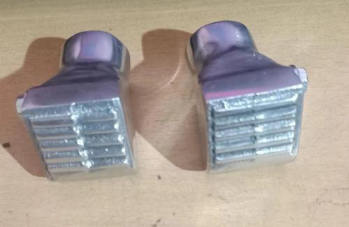 Vespa alloy stand feet - pair, px