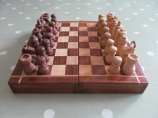 VINTAGE POCKET WOODEN TRAVEL