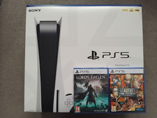 PlayStation 5 Standard Disc Edition Console + 2 Top Games - Brand new sealed