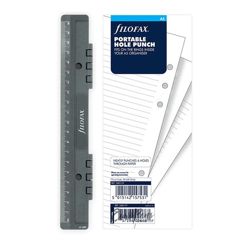 Filofax hole punch portable - hole,
