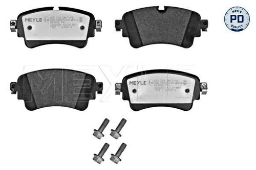 Meyle rear disc - disc, set