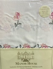 Floral Embroidered Square