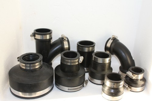 Rubber flexi fittings - ,