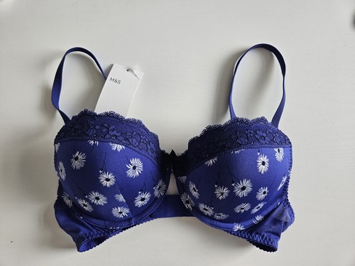 Marks spencer blue white - marks, &