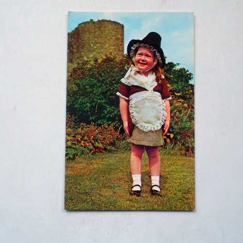 Welsh national costume child - national,