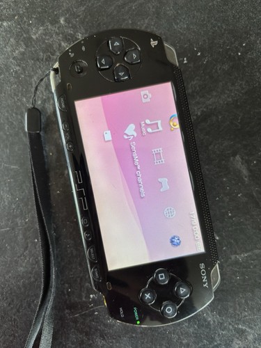 Sony psp black handheld - handheld, game