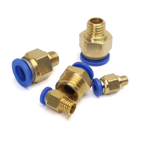 Nylon pneumatic metric male - nylon,