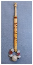 ANTIQUE BONE LACE BOBBIN WITH