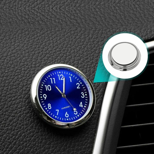 Blue car clock dashboard - blue,