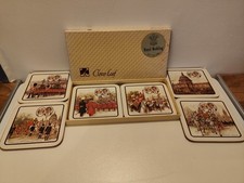 Charles & Diana Cloverleaf Coasters Royal Wedding 1981 Set of 6  - Boxed VGC