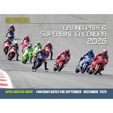 Motocourse A3 Calendar 2026 - Sport - Month To View