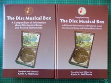 2  Encyclopedia Symphonion Polyphon Regina Mira The Disc Musical Box +Supplement