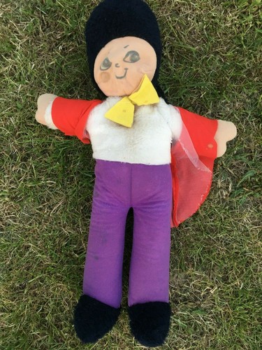 Vintage large cloth doll - cloth,