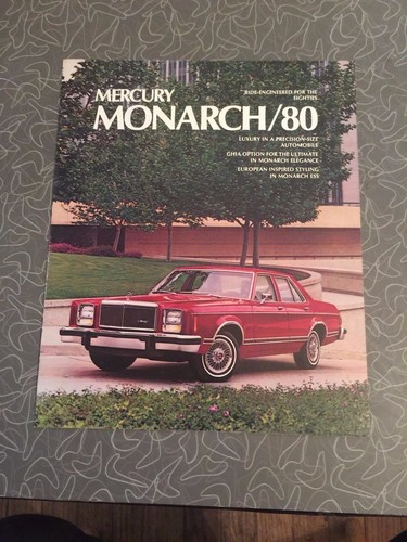 1980 mercury monarch car auto - monarch,