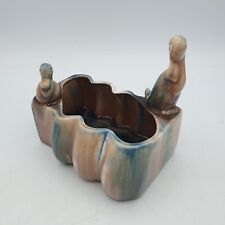 Duck-themed pottery planter