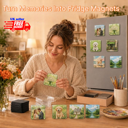Diy fridge magnet craft set - magnet,