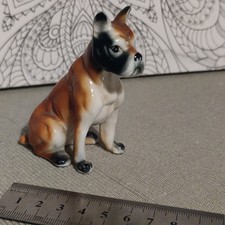 Vintage Ceramic Boxer Figure