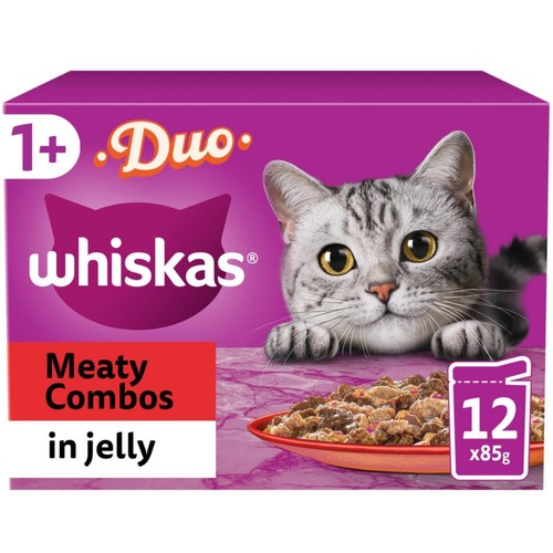 85g whiskas duo meaty - 96,