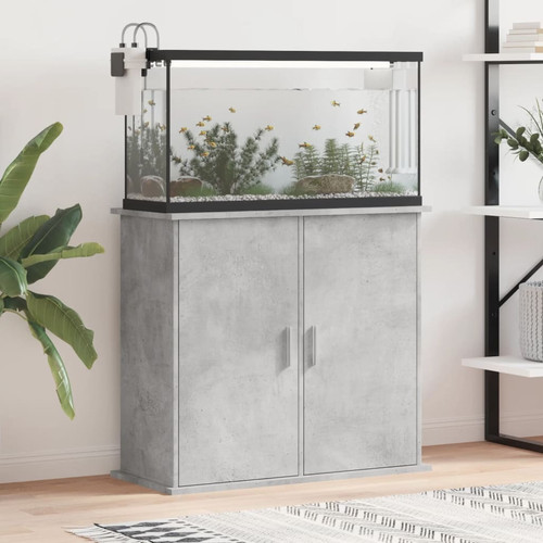 Aquarium stand concrete grey - aquarium,
