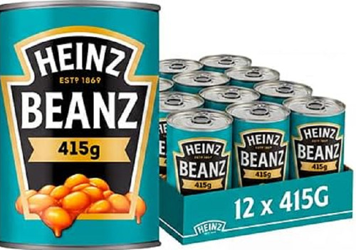 Heinz baked beans 24x415g and - baked,