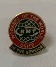 RMT - 10 Years Pin Badge -