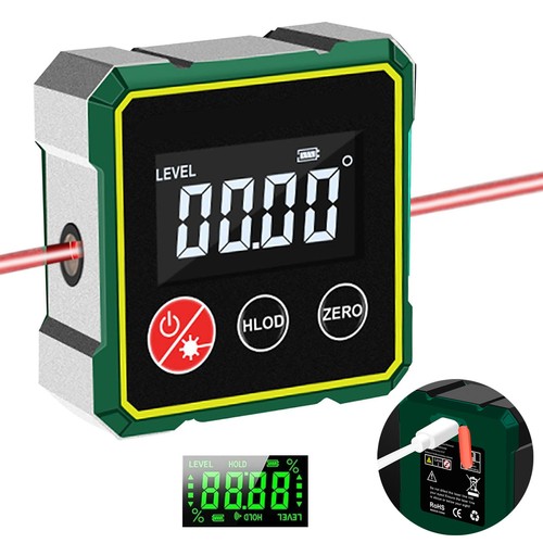 Magnetic digital protractor - magnetic,