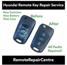 Repair Service Hyundai 3 Button Remote Smart Key Fob  For Hyundai ix20+ New Case