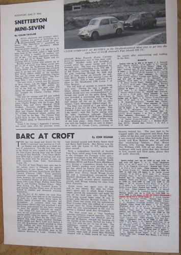 Sunbeam tiger magazine - sunbeam,