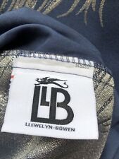 Double duvet Set. Designer LAURENCE LEWELLEN BOWEN. Two weeks Old. French navy.