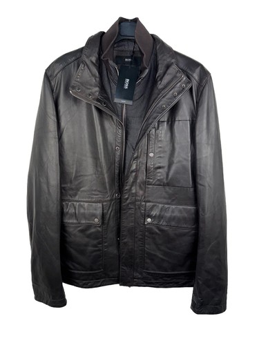 Hugo boss dark - boss, leather