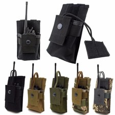 Tactical Molle Radio Walkie Talkie Holder Bag Military Magazine Pouch