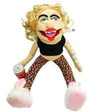60cm Jeffy's Mom Nancy Puppet Hand Plush Cosplay Toy Game Stuffed Doll Kids Toys